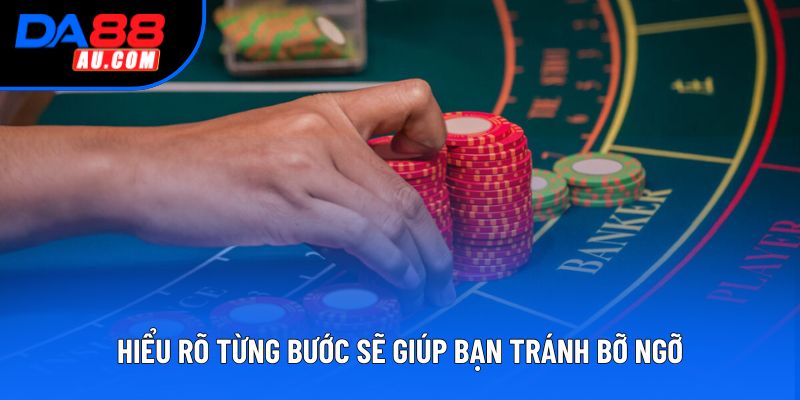 Hiểu rõ từng bước sẽ giúp bạn tránh bỡ ngỡ
